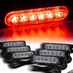 ΦΩΤΑΚΙ ΟΓΚΟΥ STROBE 6 LED 3W ΚΟΚΚΙΝΟ