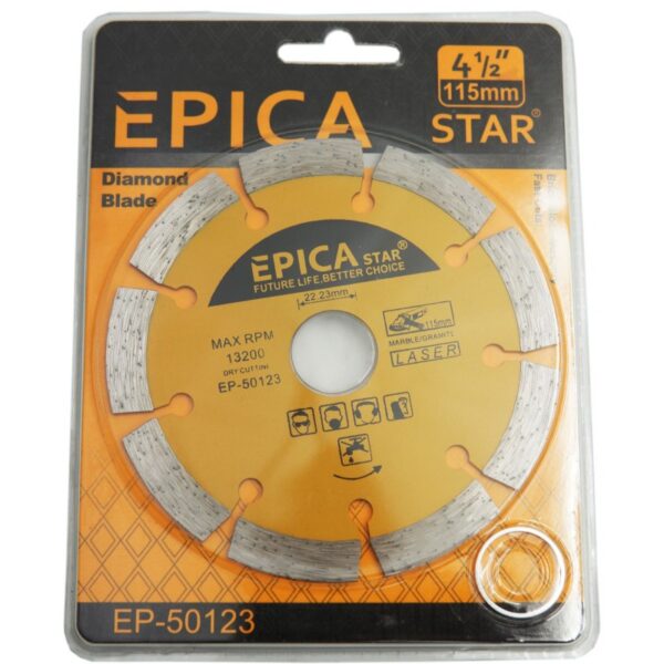 ΔΙΣΚΟΣ 115mm EPICA STAR TO-EP-50123