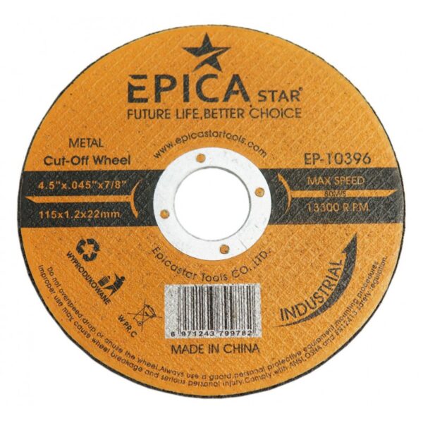ΤΡΟΧΟΣ 115x1.2x22mm EPICA STAR TO-EP-10396