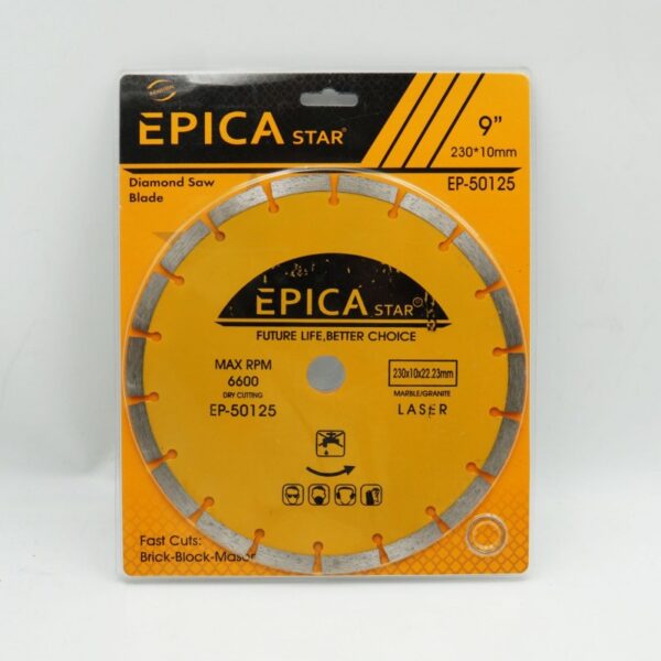 ΔΙΑΜΑΝΤΟΔΙΣΚΟΣ 230*10mm EPICA STAR TO-EP-50125