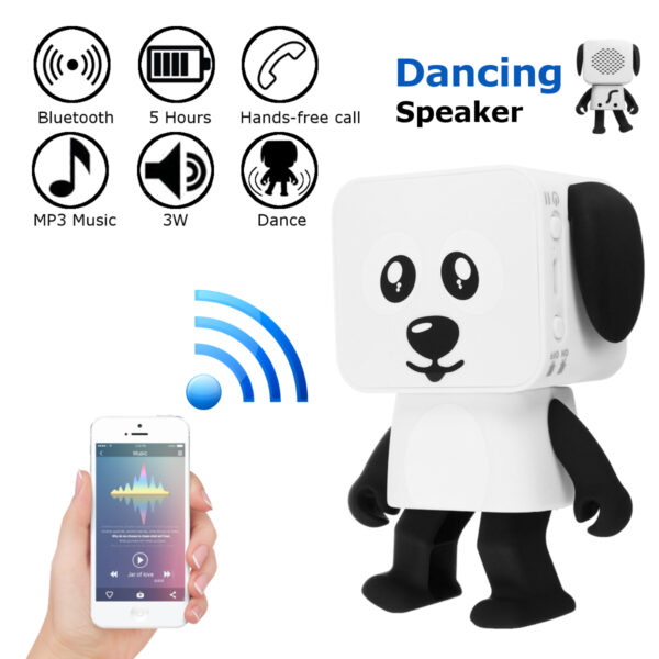 BLUETOOTH DANCING SPEAKER ΗΧΕΙΟ Robot Dog 3W ELECTRONISTAS.GR