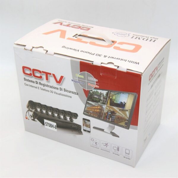 CCTV SECURITY RECORDING SYSTEM 5708H-8 SE-CWI-8596