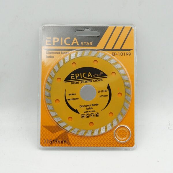 ΔΙΑΜΑΝΤΟΔΙΣΚΟΣ TURBO 115*7mm EPICA STAR TO-EP-10199