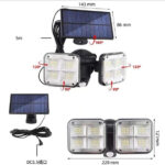 ΗΛΙΑΚΟΣ ΠΡΟΒΟΛΕΑΣ 120LED ΜΕ ΑΙΣΘΗΤΗΡΑ PS-JD-2109-electronistas.gr