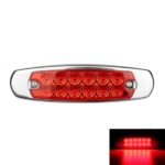 ΣΕΤ 2ΤΜΧ LED ΦΩΤΑ ΟΓΚΟΥ ΦΟΡΤΗΓΟΥ 24V ΚΟΚΚΙΝΑ 12SMD