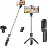 Selfie stick – L02s Τρίποδο Κινητού με Bluetooth Μαύρο electronistas.gr
