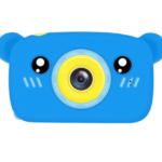 Επαναφορτιζόμενη παιδική κάμερα μπλε αρκουδάκι QK6 ANDOWL electronistas.gr