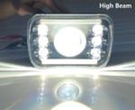 LED Προβολέας με 2 Σκάλες Angel Eyes H4 Αδιάβροχος 60W 12-24V electronistas.gr