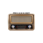 Επαναφορτιζόμενο ραδιόφωνο Retro electronistas.gr