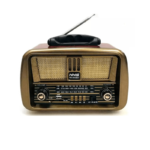 Επαναφορτιζόμενο ραδιόφωνο Retro Bluetooth USB NS8068-BT ELECTRONISTAS.GR