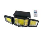 Ηλιακός προβολέας LED με αισθητήρα και τηλεκοντρόλ για 50τ.μ