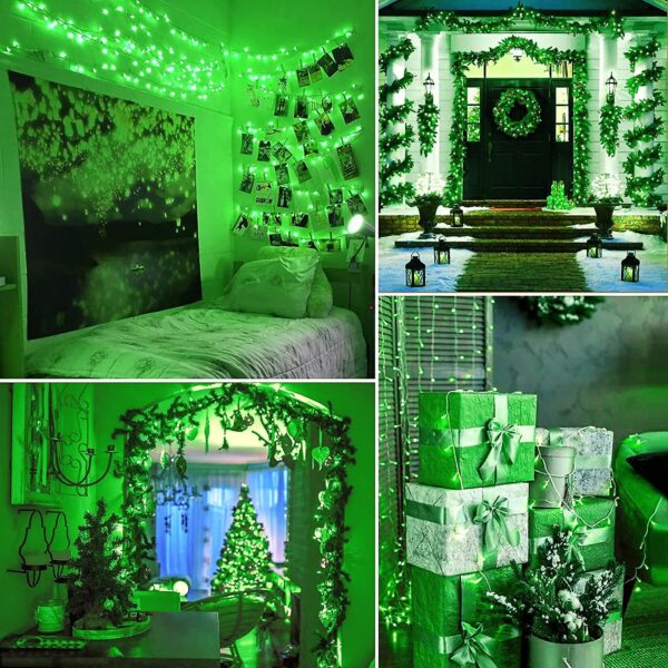 ΧΡΙΣΤΟΥΓΕΝΝΙΑΤΙΚΑ ΛΑΜΠΑΚΙΑ 240ΤΜΧ ΠΡΑΣΙΝΟ ΧΡΩΜΑ 25 ΜΕΤΡΑ electronistas.gr