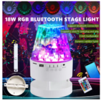 Ηχείο Φωτορυθμικό LED 18W RGB bluetooth με τηλεχειριστήριο