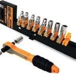 Σετ Καστάνια 1/4" Με Καρυδάκια Ανταλλακτικά 19τμχ electronistas.gr