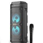 Ηχείο Καραόκε Bluetooth Φορητό USB/TF/BT/FM/AUX 4" electronistas.gr