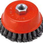 Συρματόβουρτσα Καμπάνα Τροχού 4” Με Πλεξούδες electronistas.gr