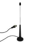 Πτυσσόμενη Εσωτερική Κεραία Τηλεόρασης Με Μαγνήτη electronistas.gr