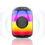LED Φορητό Μίνι Ηχείο 10W Με Μικρόφωνο electronistas.gr