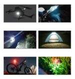 Επαναφορτιζόμενα Strobe Mini Φωτάκια Οχημάτων 2τμχ electronistas.gr