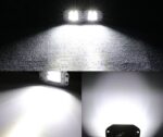 LED Προβολάκι Εργασίας Χωνευτό 12W 6500K electronistas.gr