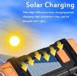 Ηλιακός Πολυλειτουργικός Φακός Με Πάνελ electronistas.gr