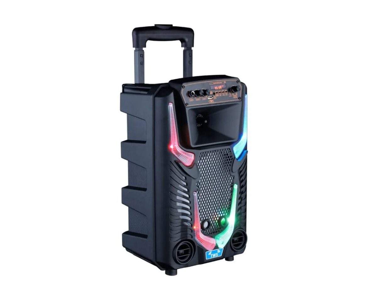 Ηχείο 12” Bluetooth Με Τρόλεϊ & Μικρόφωνο 800W electronistas.gr