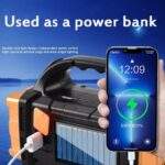 Ηλιακός Πολυλειτουργικός Φακός Με Πάνελ electronistas.gr