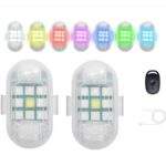 Επαναφορτιζόμενα Strobe Mini Φωτάκια Οχημάτων 2τμχ electronistas.gr