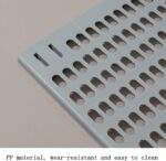 Διάτρητο Ραφάκι Οργάνωσης Μπάνιου Με 5 Γαντζάκια electronistas.gr