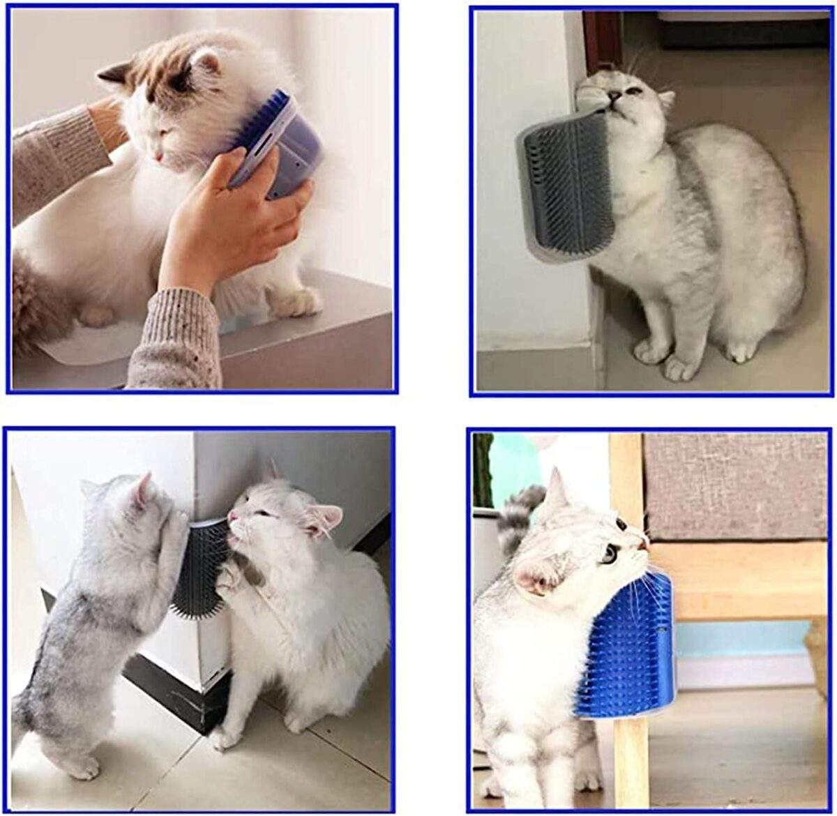 Επιτοίχια Βούρτσα Μασάζ Για Γάτες Με Catnip electronistas.gr