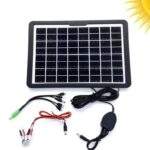 Ηλιακό Πάνελ Φορτιστής Συσκευών 12W 6V electronistas.gr