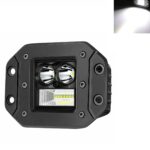 LED Προβολάκι Εργασίας Χωνευτό 12W 6500K electronistas.gr