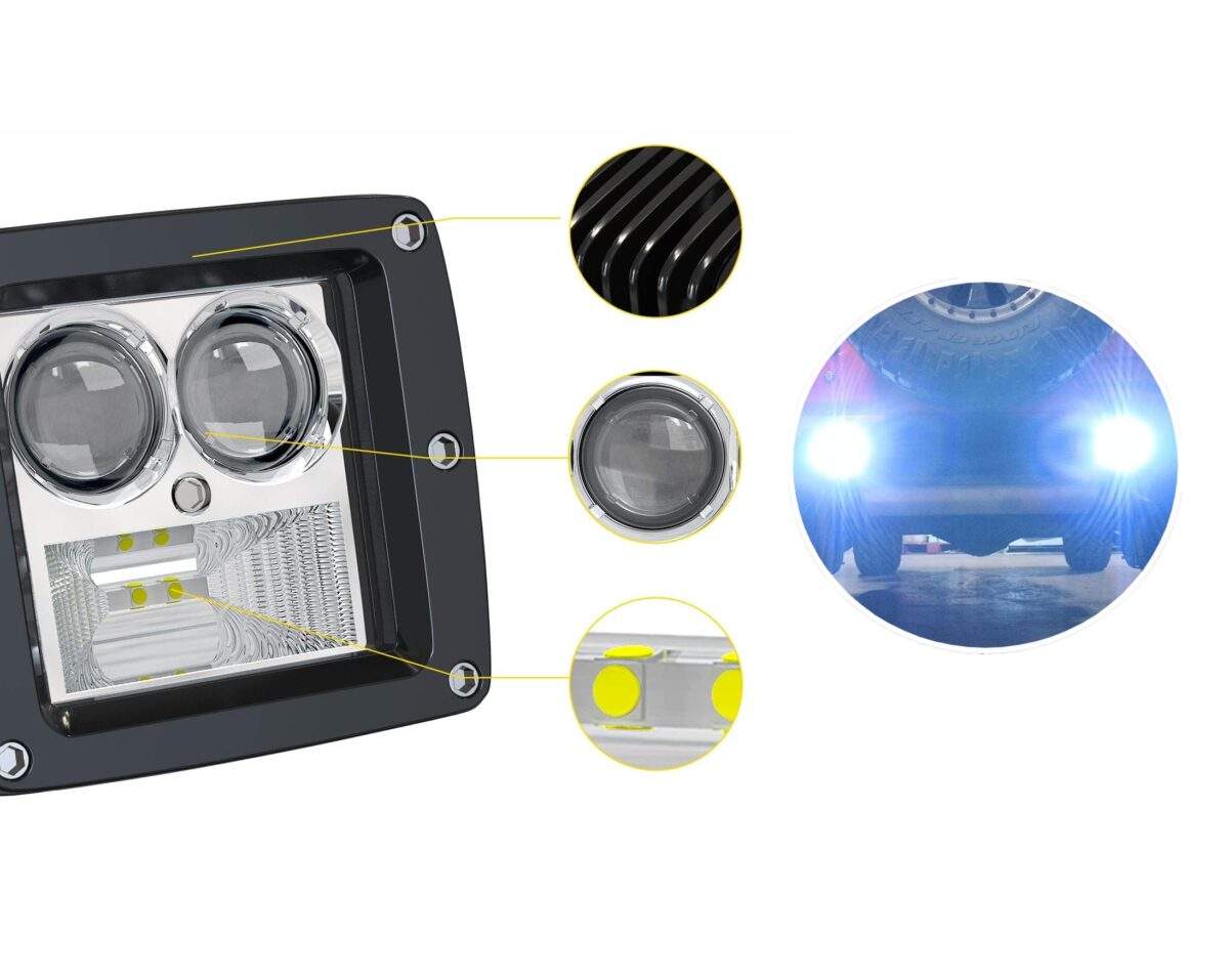 LED Προβολάκι Εργασίας 12W 6500K electronistas.gr