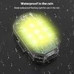 Επαναφορτιζόμενα Strobe Mini Φωτάκια Οχημάτων 2τμχ electronistas.gr