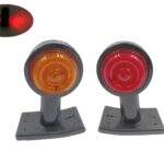 Πλευρικά Φώτα 12-24V Διπλής Όψεως Κόκκινο/Πορτοκαλί electronistas.gr