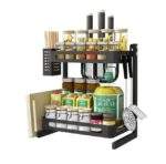 Μεταλλική Βάση Οργάνωσης Κουζίνας Με 2 Ράφια electronistas.gr