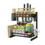 Μεταλλική Βάση Οργάνωσης Κουζίνας Με 2 Ράφια electronistas.gr