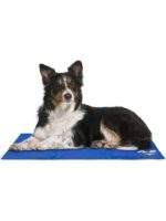 Δροσιστικό Αδιάβροχο Χαλάκι Σκύλου & Γάτας 94x80cm Μπλε