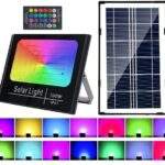 Ηλιακός Προβολέας RGB 500W Με Πάνελ electronistas.gr