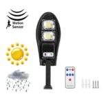 Ηλιακό Φωτιστικό Επιτοίχιο Με Αισθητήρα Κίνησης 40W electronistas.gr