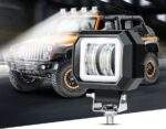 LED Προβολέας Μηχανής 20W 10-30V Σε Λευκό ή Κίτρινο Φως electronistas.gr