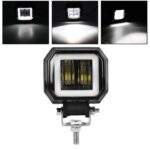 LED Προβολέας Μηχανής 20W 10-30V Σε Λευκό ή Κίτρινο Φως electronistas.gr