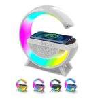 Ηχείο Bluetooth / Ασύρματος Φορτιστής / Φωτιστικό LED RGB electronistas.gr