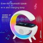 Ηχείο Bluetooth / Ασύρματος Φορτιστής / Φωτιστικό LED RGB electronistas.gr