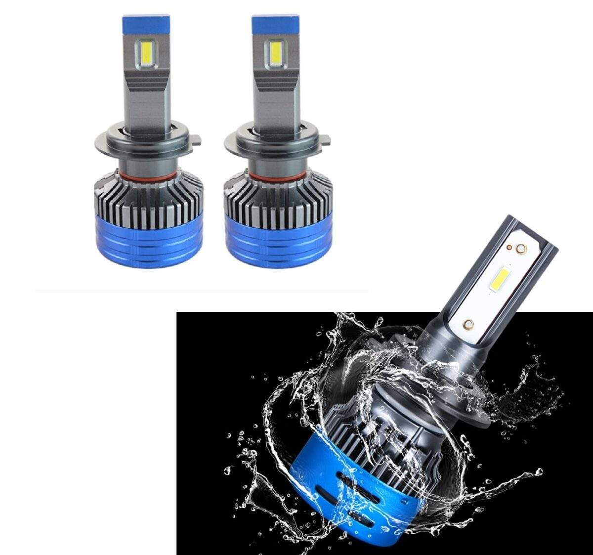 Λάμπες 2 τμχ LED CANBUS H1 50W 12-32V 6000K-6500K electronistas.gr