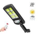 LED Ηλιακός Προβολέας 60W Mε Ανίχνευση Κίνησης electronistas.gr