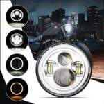 Αδιάβροχος Led Προβολέας Εργασίας 7" 75W 12-24V 6000K electronistas.gr