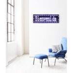 Ηλεκτρονική Πινακίδα LED 105x22cm Λευκό Με Wifi electronistas.gr