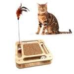 Ξύλινο Διαδραστικό Παιχνίδι / Ονυχοδρόμιο Για Γάτες electronistas.gr