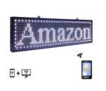 Ηλεκτρονική Πινακίδα LED 105x22cm Λευκό Με Wifi electronistas.gr